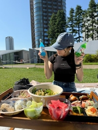 ピクニックってなに？する訳ぢゃないけど..なんか？ちょっと贅沢だよね🙃