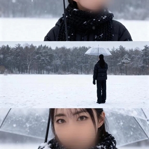 雪☃️降ってるみたいやね