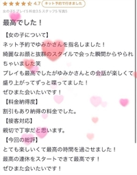 【お礼写メ日記】