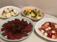 見て、手料理……