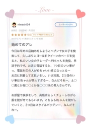 【お礼写メ日記】