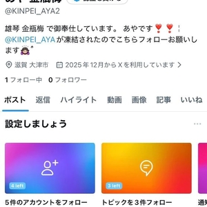 新しくXしてます✨