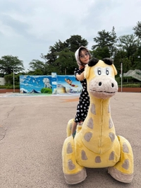 動く乗り物は何才になっても乗りたいのっ🤭💗