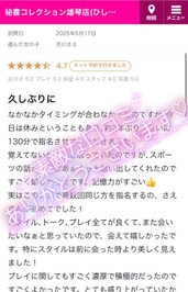 【お礼写メ日記】