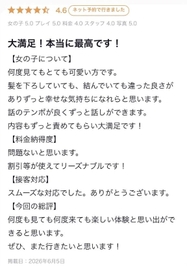 【お礼写メ日記】