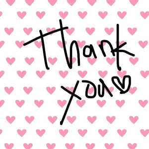 今日のお礼💌