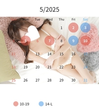 5月︎︎⟡.·