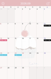 9月の❤︎