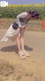 暑すぎて☀️風当たって涼んでる私....🌀︎‪🩷