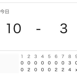 交流戦、最高の締めでした
