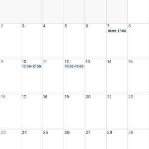 ✅8月シフト(変更)