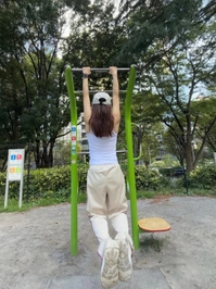 まったく、懸垂が出来ない人。🫪