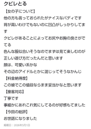 【お礼写メ日記】