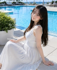 😘プールサイドで😘