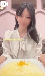 【すみれ♡動画】blog.146 ふわふわオムを食べました😋