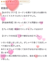 【お礼写メ日記】