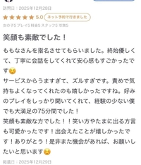 【お礼写メ日記】