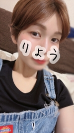 前髪分けてみた