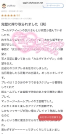 【お礼写メ日記】