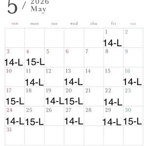 5月♡
