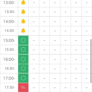 最短15:10〜🈳♡