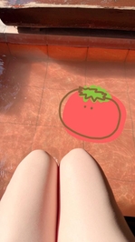 熱すぎて10秒で終了😂♨️