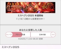 投票ありがとうございます‼️