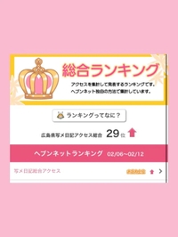 ランクイン.ᐟ‪