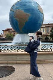 浴衣でディズニｰも楽しいよ🫟🤭🫟