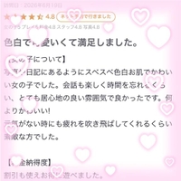 【お礼写メ日記】