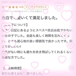 【お礼写メ日記】