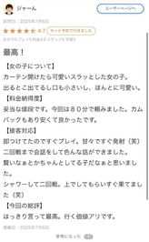 【お礼写メ日記】