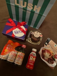 差し入れ感謝〜🛍️