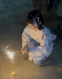 浴衣パネルに変わりますよ ~ 👘