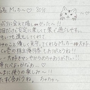 🕊💌80分本指名Mっち〜
