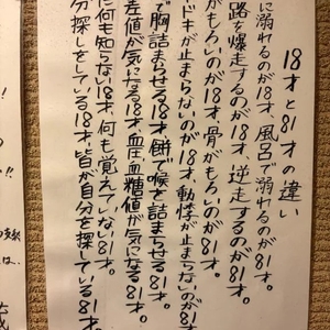 居酒屋で…