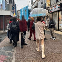 夕方には雨止むから...