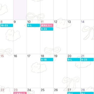 ✅2月の予定🗓