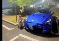 初全顔出しと愛車🩷