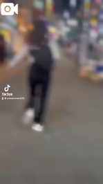 歌舞伎町のど真ん中で走る私の動画はこれだよ😂👋