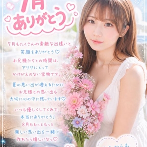 7月❣️ありがとう💌🐰