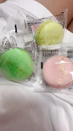 頂いたマカロンたゃん