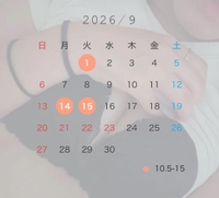 9月前半出社予定🫧
