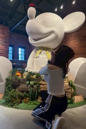 赤レンガの中でランチをしたよ🍽