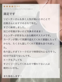 素敵な口コミありがとう🤍