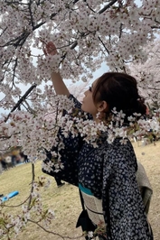 桜🌸満開なのにずっと雨マーク