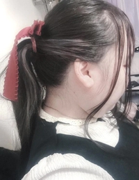 ポニーテールにしてみた💭
