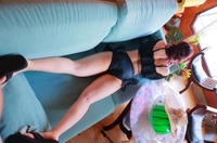 暑い夜すごす？