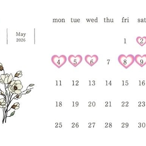 5月前半