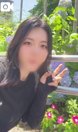 【すみれ♡動画】blog.98 アジサイを見つけてルンルンです💙🤍